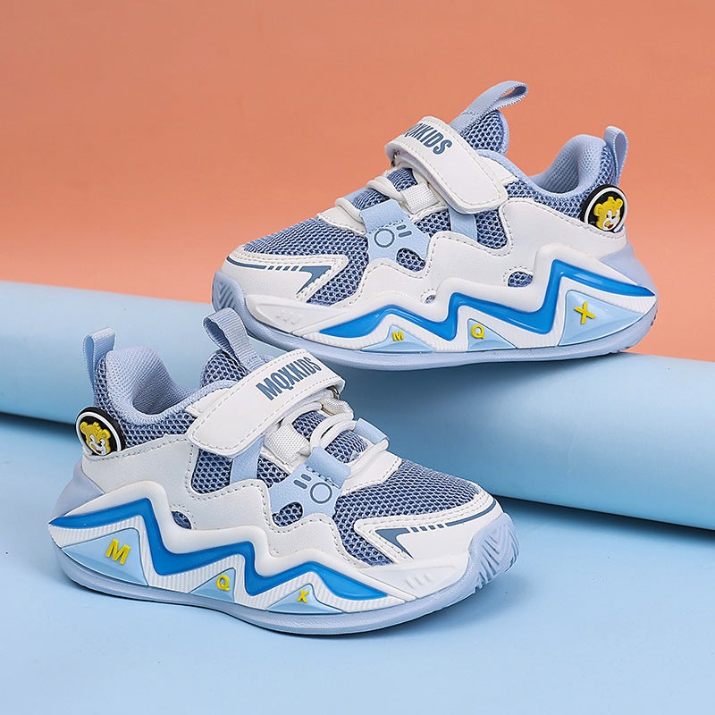 Children'S Shoes Baby Functional Shoes Lightweight Non-Slip Toddler Shoes Boys And Girls Mesh Breathable Shoes - Image 3