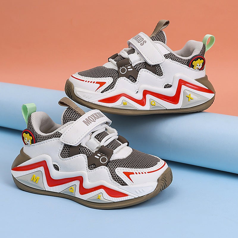 Children'S Shoes Baby Functional Shoes Lightweight Non-Slip Toddler Shoes Boys And Girls Mesh Breathable Shoes - Image 2