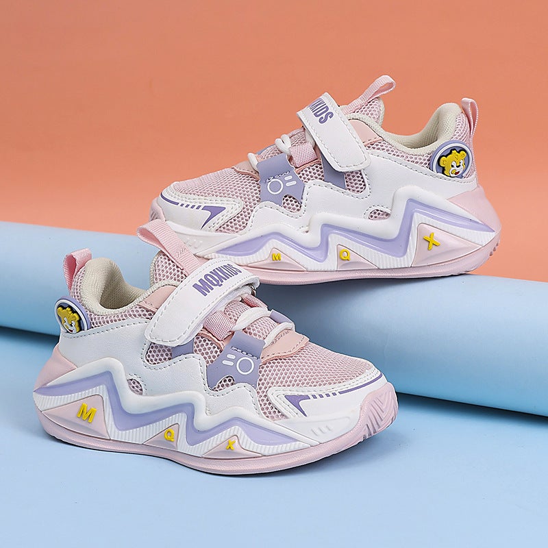 Children'S Shoes Baby Functional Shoes Lightweight Non-Slip Toddler Shoes Boys And Girls Mesh Breathable Shoes - Image 4