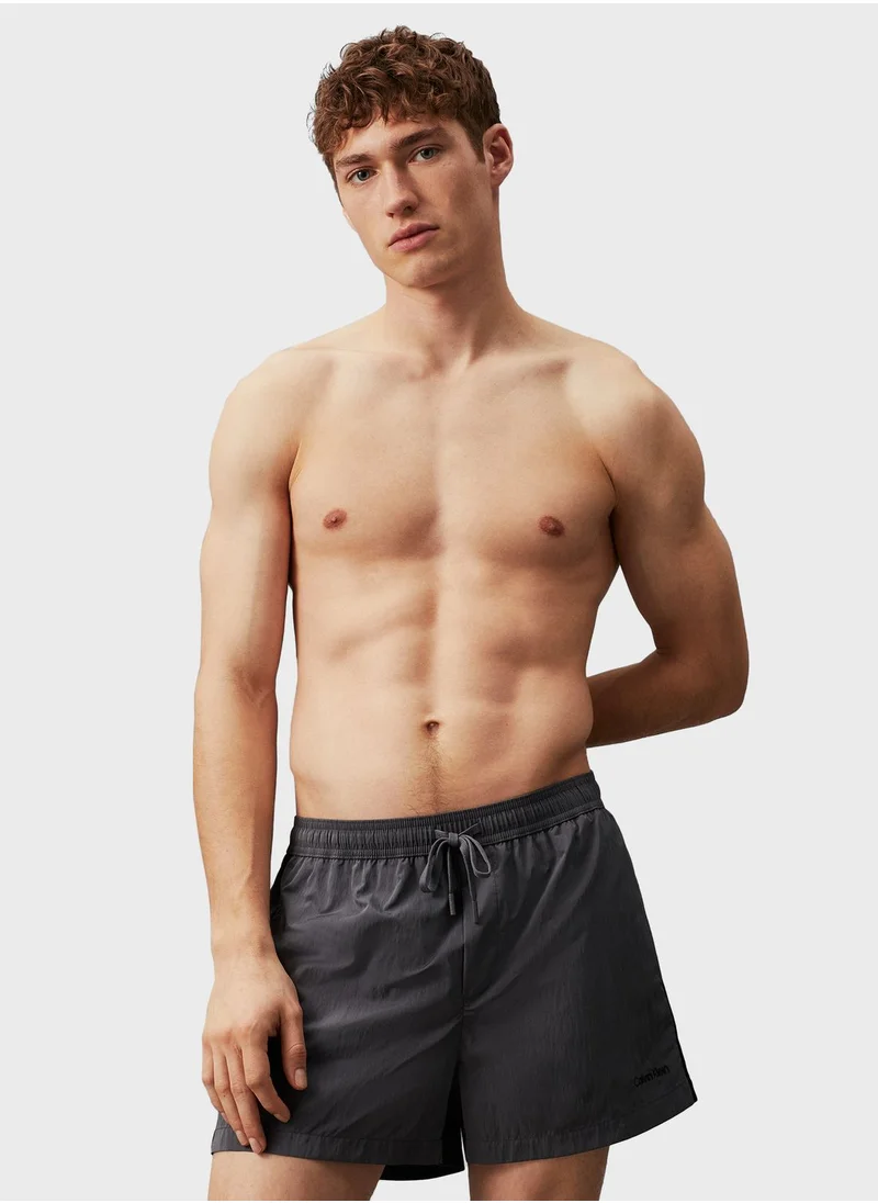 CALVIN KLEIN Short Drawstring Swim Shorts