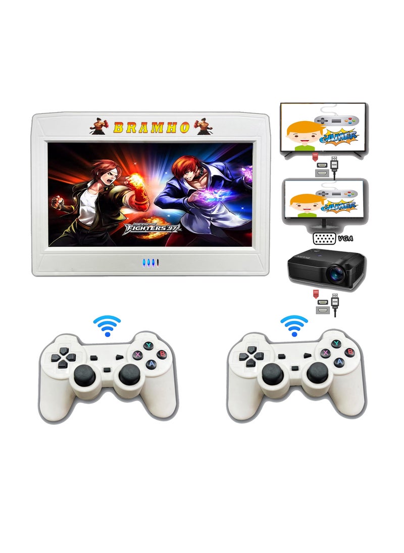 Generic - Dual Console 26800 Arcade Games in 1, PC Projector for TV, Retro Arcade Game Console, Support up to 1-4 Players, Full HD Output, Search, Save, Hide, Favorite List - Image 1