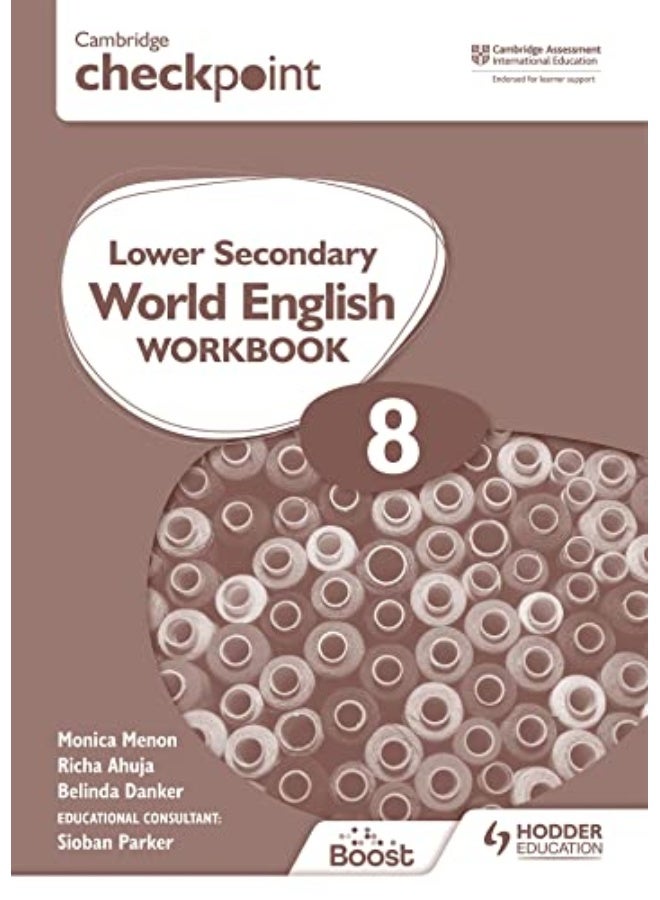 Cambridge Checkpoint Lower Secondary World English Workbook 8