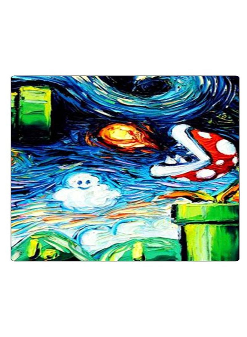 RKN Printed Anti-Slip Gaming Mouse Pad Multicolour