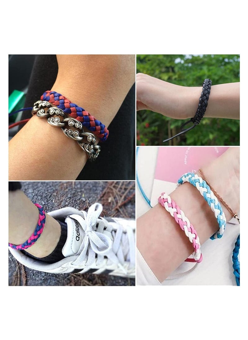 SYOSI - 12 Pack Mosquito Repellent Bracelets Individually Wrapped PU Leather Mixed Color Bands for Kids & Adults Outdoor Camping Fishing Traveling Insect Killer Natural Ingredient - Image 1