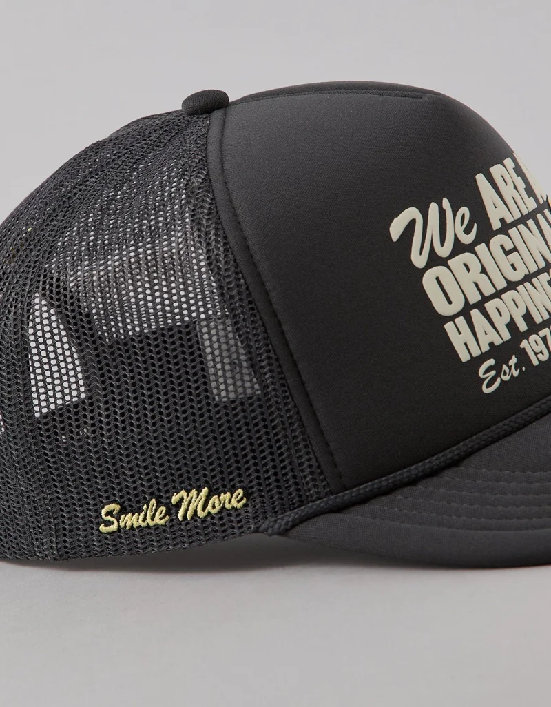 American Eagle  AE | Smiley® Trucker Hat  | Best Price UAE