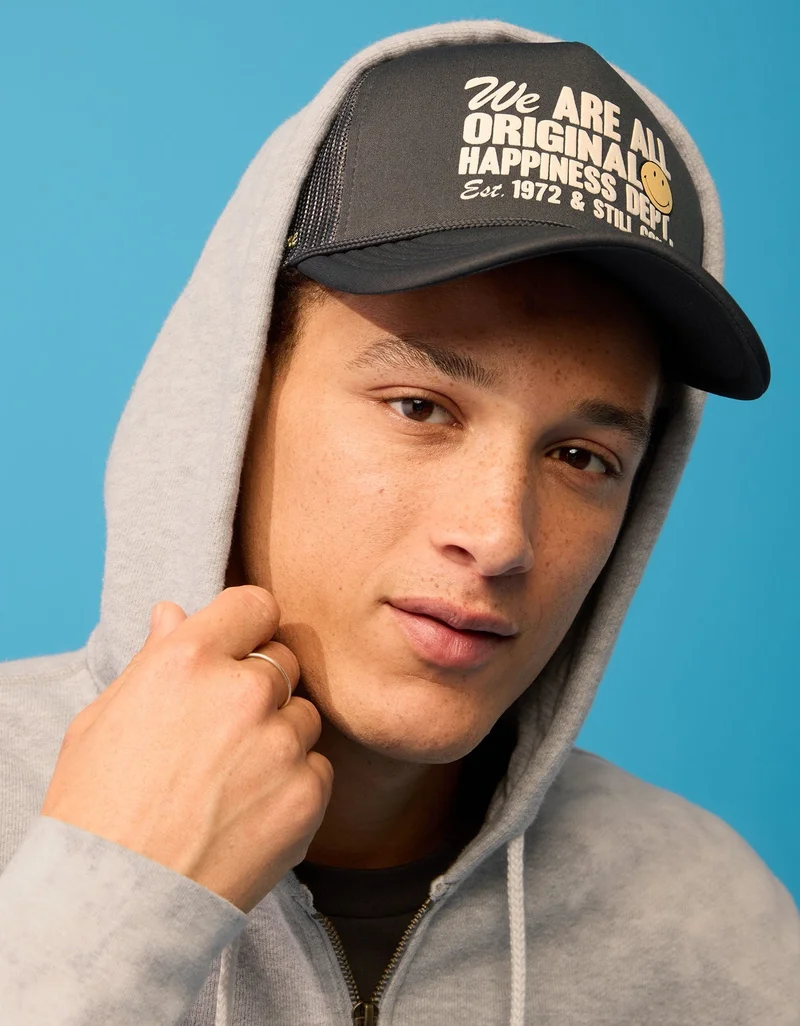 American Eagle  AE | Smiley® Trucker Hat  | Best Price UAE