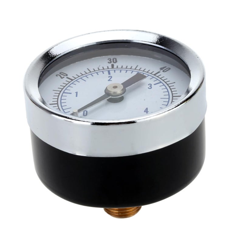 PartyKindom مقياس الضغط الرقمي 0-60 رطل لكل بوصة مربعة مقياس مزدوج لمضخة الهواء وبئر المياه قطعة واحدة - Image 3