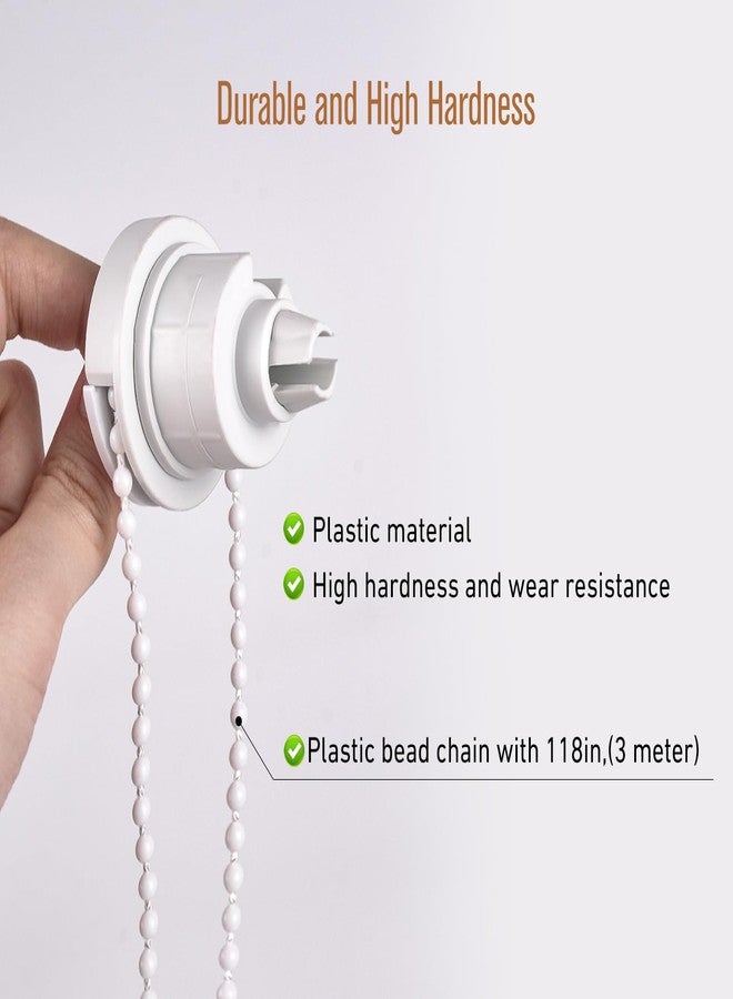Rollerhouse 1-1/4''(32mm) Roller Blind Fitting Repair Kit, Roller Shade Clutch Bracket - Image 3