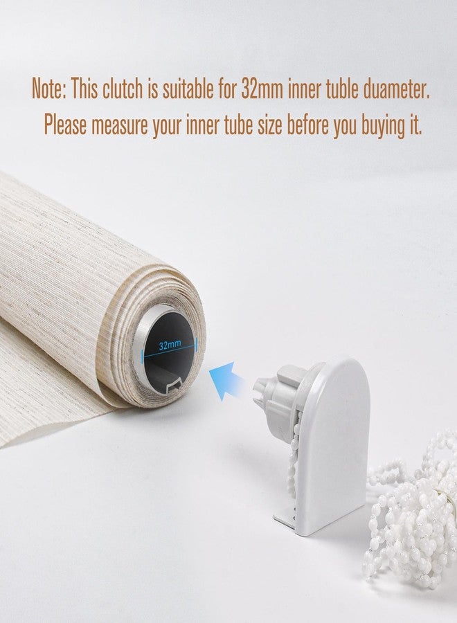 Rollerhouse 1-1/4''(32mm) Roller Blind Fitting Repair Kit, Roller Shade Clutch Bracket - Image 4