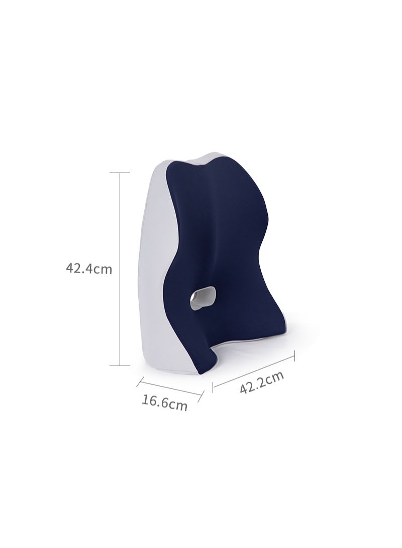 Nexa World Best Lumbar Support Pillow for Office Chair Memory Foam Back Cushion for Back Pain Relief Improve Posture Large Back Pillow for Car, Computer Chair, Recliner Breathable Mesh Cover - Image 4