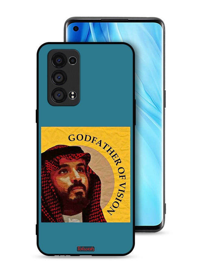 Tolwak Oppo Reno6 Pro 5G (Snapdragon) Protective Case Cover Godfather Of Vision - Image 1