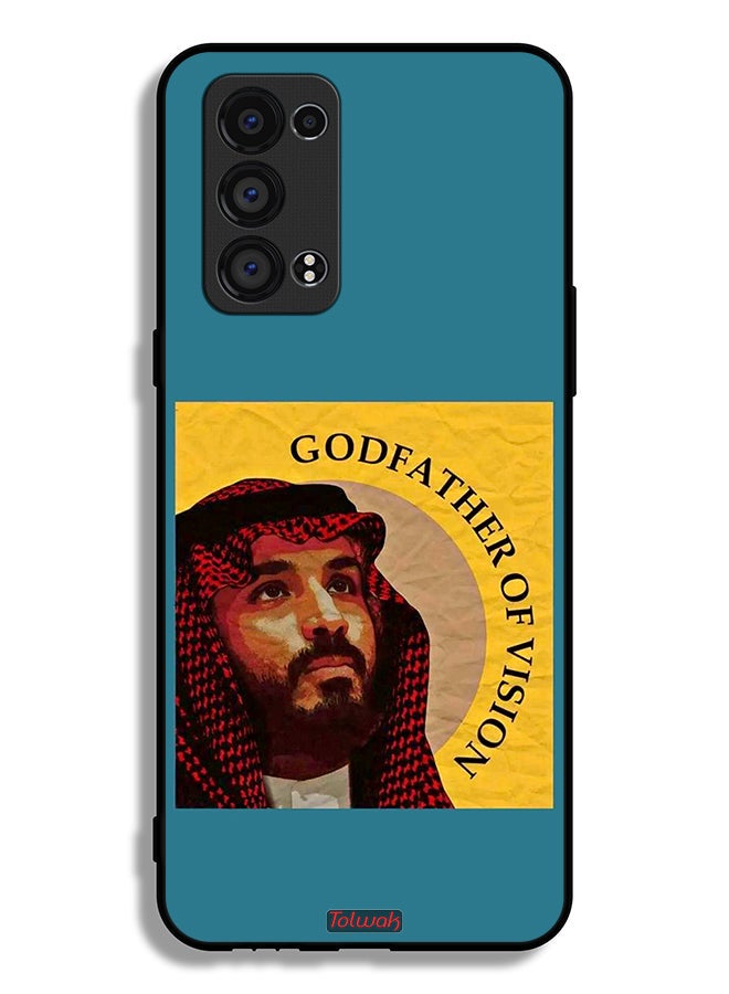 Tolwak Oppo Reno6 Pro 5G (Snapdragon) Protective Case Cover Godfather Of Vision - Image 2