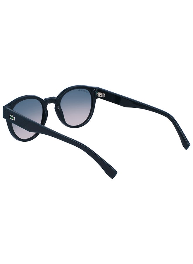 LACOSTE نظارة شمسية بيضاوية للنساء - L6000S-300-5122 - مقاس العدسة: 51 مم - Image 3