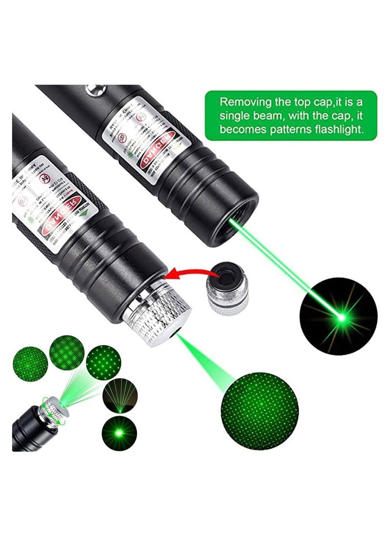 Cool Baby - COOLBABY Rechargeable Laser Pointer High Power Green Laser Pointer Tactical Long Range Laser Green Light Pointer for Outdoor Astronomy Camping Hunting - Image 1