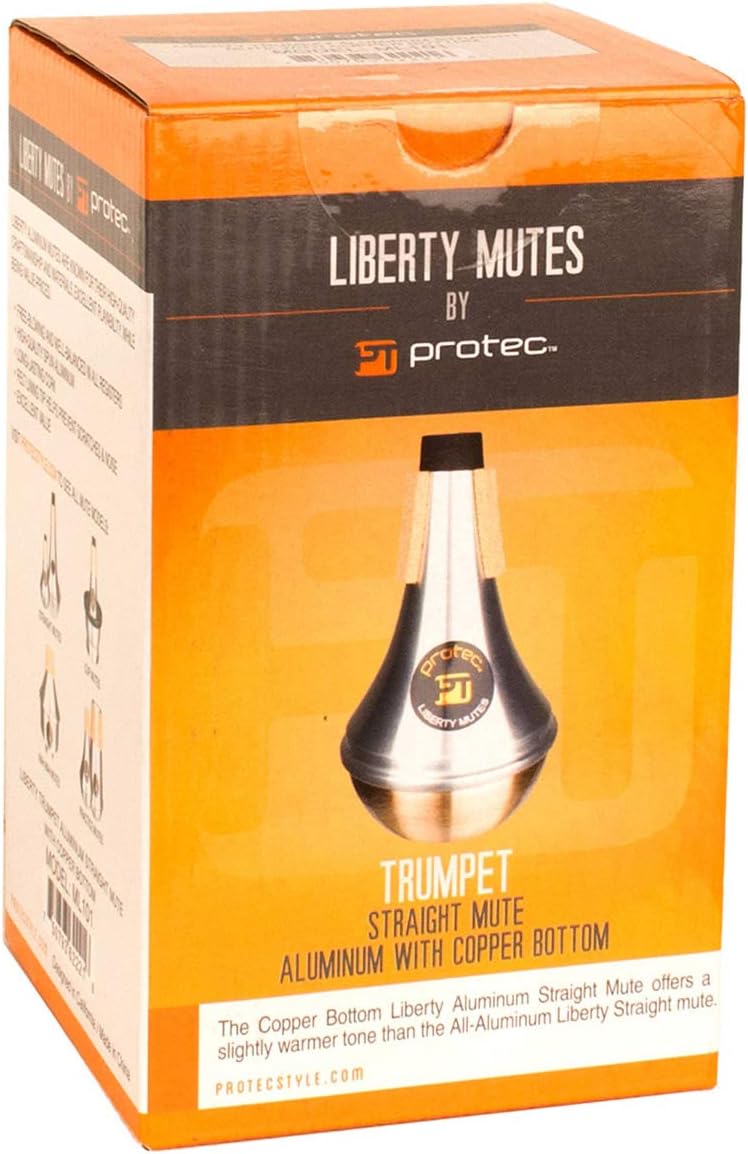 ProTec Trumpet Straight Liberty Mute, Copper End, Model ML101 - Image 4