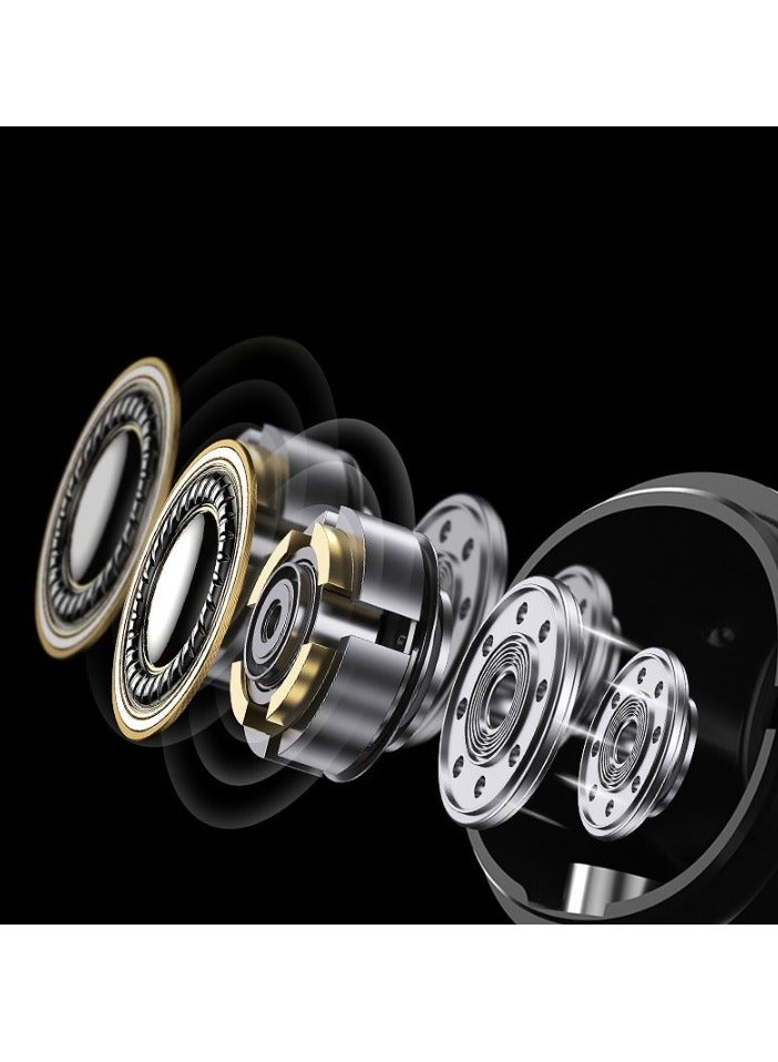 AROAQ Wireless Earbuds, Noise Cancellation Bluetooth In-ear Earphones, Clear Sound Dual Speaker Stereo T22tws Headset, (T63 double mark ENC noise reduction white) - Image 3