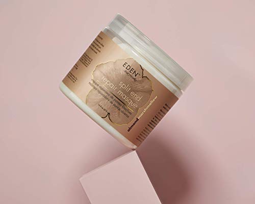 EDEN BodyWorks Almond Marshmallow Split End Repair Masque | 16 oz | Detangle, Strengthen, & Soften Hair - Image 2