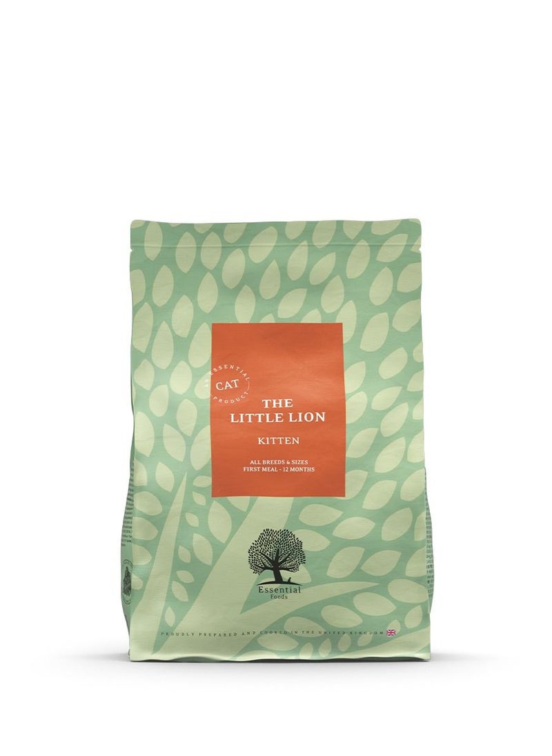 The Little Lion - Kitten Dry Food, duck, chicken, salmon, trout and egg  1.5kg