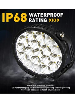 Toby’s 7Inch 90W LED Driving Light 10800LM IP68 Spot Flood Combo Round Built-in EMC Offroad Lights Truck ATV UTV SUV 2 Pieces - pzsku/ZB1BD4732763B343D8A2EZ/45/_/1724672665/6f97fa1e-f50a-45a8-8dfa-bc4a2fa764b1