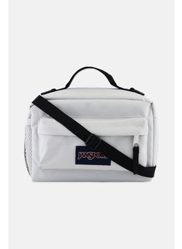 JANSPORT Kids Boy Brand Logo Lunch Bags 15 H x 23 L x 15 W cm, Grey  - Image 1