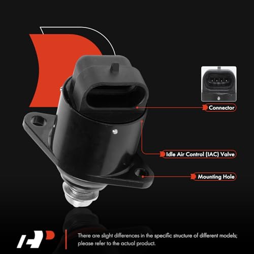 A-Premium Fuel Injection Idle Air Control Valve Compatible with Chevrolet Impala, Camaro, Corvette & Buick Regal, Century & Cadillac Fleetwood & GMC C2500 & Oldsmobile Toronado & Pontiac Bonneville - Image 3