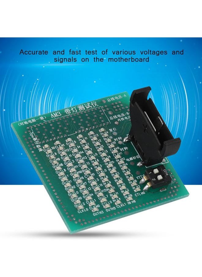 Thoraya For AMD LGA AM3 Computer Motherboard Socket Test CPU Analyzer Tester with LED  - Image 5