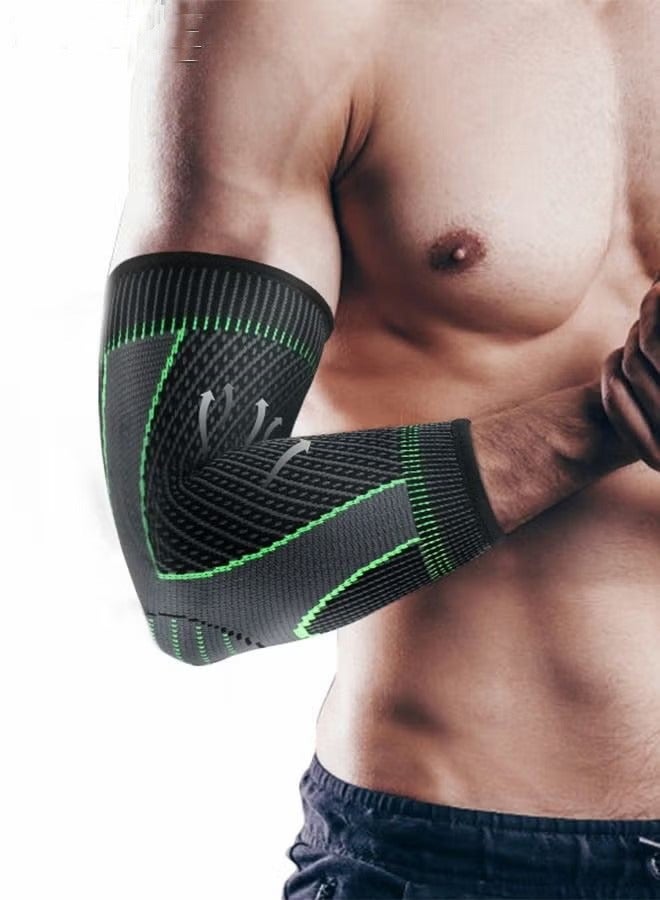 Generic Elbow Support, Compression Support Sleeves, Compression Sports Elbow Pads, Fitness Cycling Sports Elbow Pads, Joint Pain Relief Elbow Compression Sleeves  - Image 1