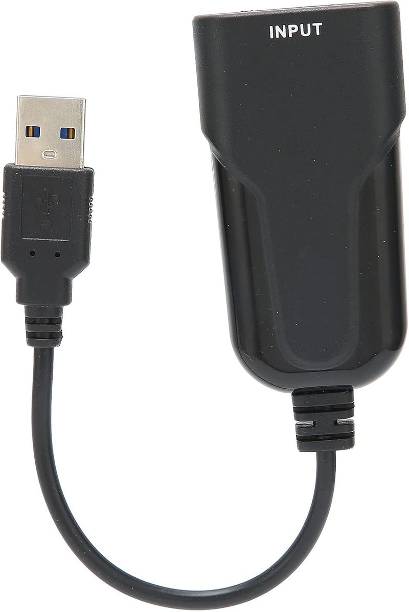 بطاقة التقاط فيديو USB بدقة 1080P ومعدل 60 هرتز، جهاز تسجيل فيديو بواجهة متعددة الوسائط عالية الدقة (HD Multimedia Interface)، متوافق مع تقنية HDMI ويعمل بنظام التشغيل التلقائي (Plug and Play) لأنظمة OS X وAndroid وLinux - Image 1