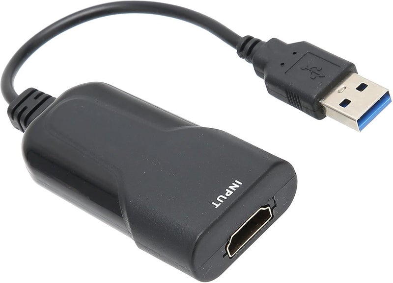 بطاقة التقاط فيديو USB بدقة 1080P ومعدل 60 هرتز، جهاز تسجيل فيديو بواجهة متعددة الوسائط عالية الدقة (HD Multimedia Interface)، متوافق مع تقنية HDMI ويعمل بنظام التشغيل التلقائي (Plug and Play) لأنظمة OS X وAndroid وLinux - Image 4