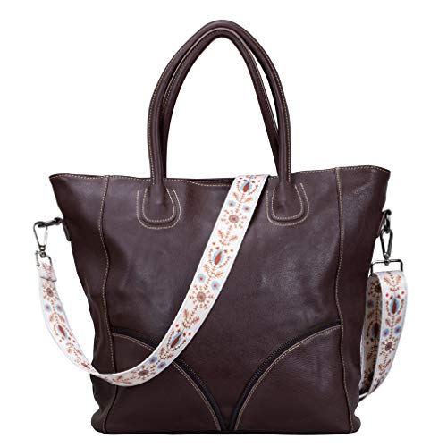ZANQANO Crossbody Strap for Purses Replacement Adjustable Guitar Multicolor Style Handbag Straps (Foral W Gold hardware) - Image 3