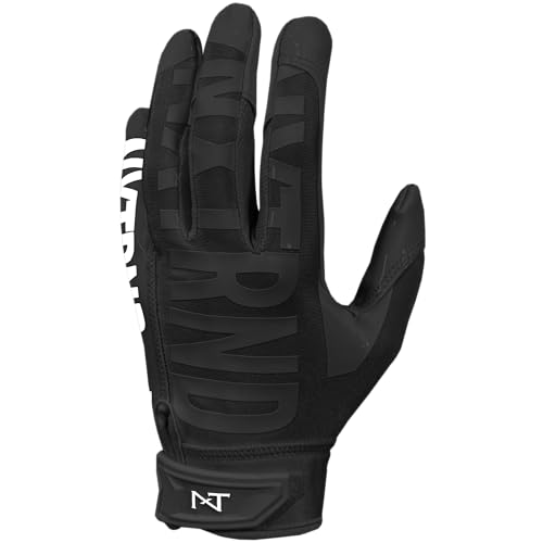 NXT NXTRND Nxtrnd G1 Pro Men's Football Gloves, Adult Sticky Receiver Gloves (Black, Medium) - Image 1