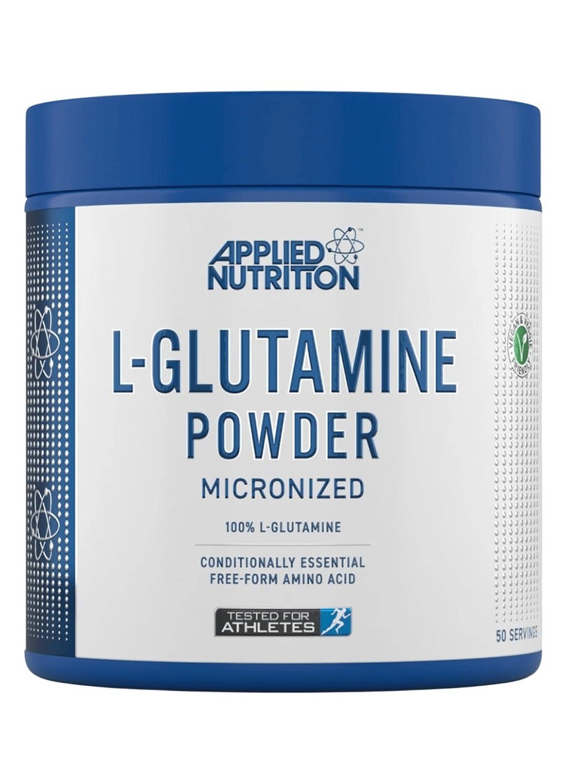 Applied Nutrition L-GLUTAMINE POWDER 250G 50 Servings - Image 1