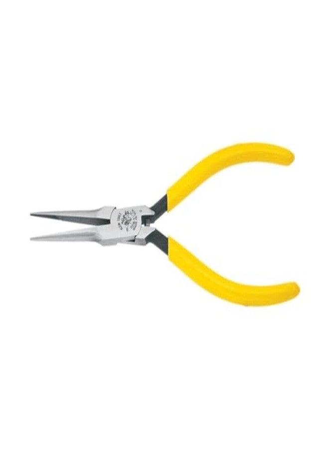 Klein Tools Linemans Pliers, Needle Nose Side Cutters, Spring Loaded, 5-Inch with Knurled Jaw Klein Tools D318-51/2C - Image 2