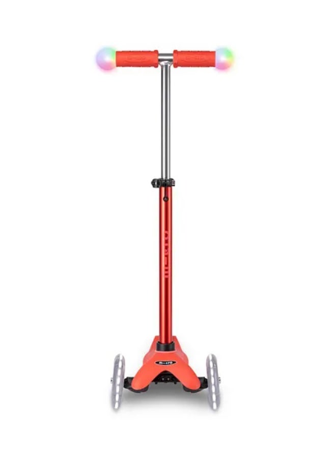 Micro Mini2Grow Deluxe LED 4-in-1 Ride-On & Scooter with LED Wheels, 1 to 6 Years - Red - Image 5
