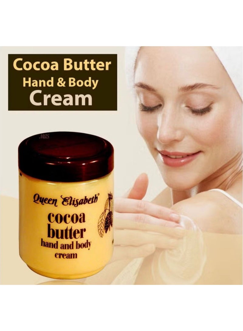Queen Elisabeth Cocoa Butter Hand And Body Cream 125ml - Image 1