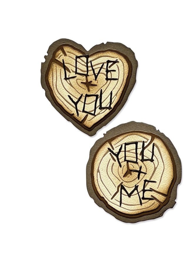Sizzix Tim Holtz - Sizzix Sizzix Thinlits Dies by Tim Holtz 33/Pkg-Wood Slice, Multicolor - Image 1