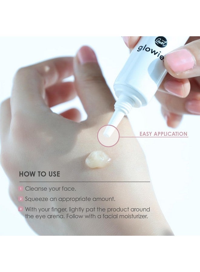 glowiest Dream Glow Collagen 82 Eye Cream French Collagen Eye Cream Dark Circle Under Eye Treatment Korean Eye Cream Brightening Day And Night Care Not Tested On Animals 0.7Oz./20G - Image 2