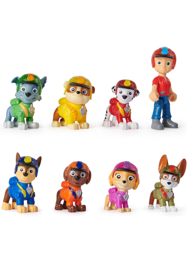 PAW PATROL Paw Patrol Jungle Pups Action Figures Gift Pack - 8 Figures  - Image 2