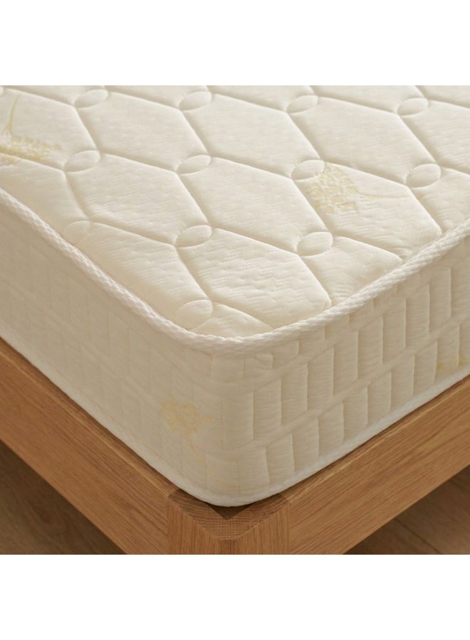 DANUBE HOME Posture Medicalpedic Bonnel Spring Mattress | Medium Firm Feel | King Bed Matttress | Spine Balance For Pressure Relief | Size 180x200 cm | Thickness 22cm-Cream - Image 1