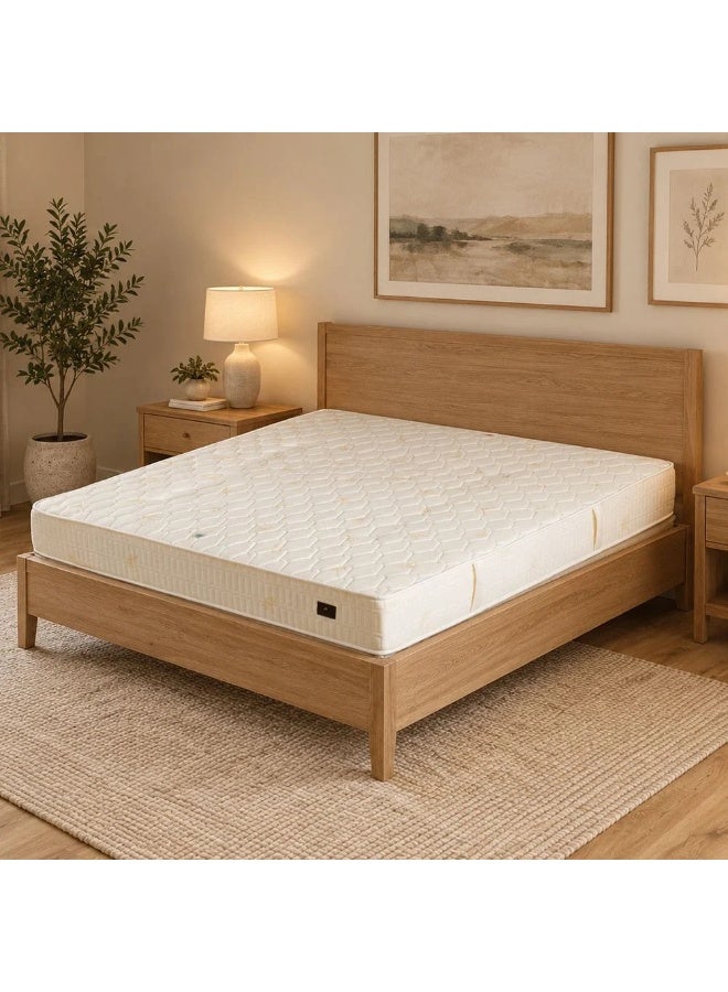 DANUBE HOME Posture Medicalpedic Bonnel Spring Mattress | Medium Firm Feel | King Bed Matttress | Spine Balance For Pressure Relief | Size 180x200 cm | Thickness 22cm-Cream - Image 5