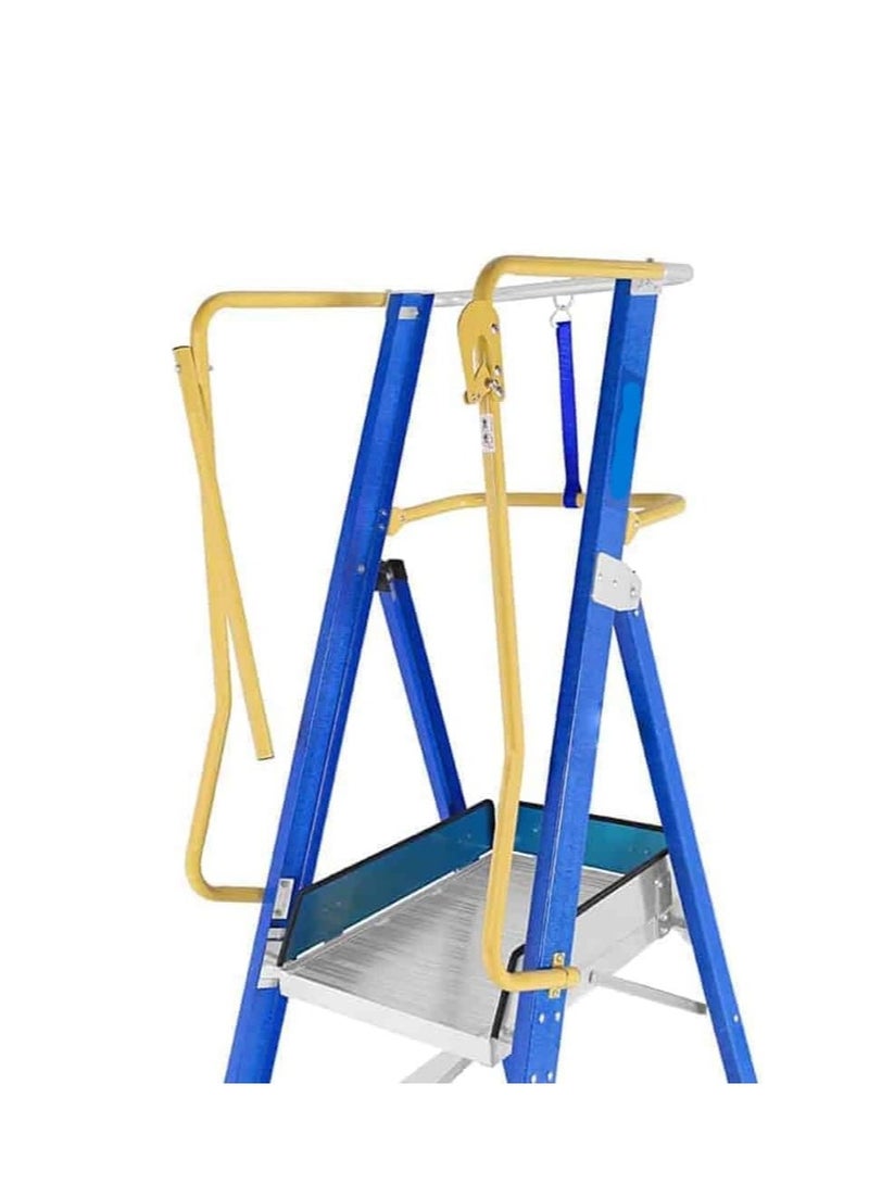 ABBASALI 8ft Fiberglass Platform Ladder (2.5m) - Image 4