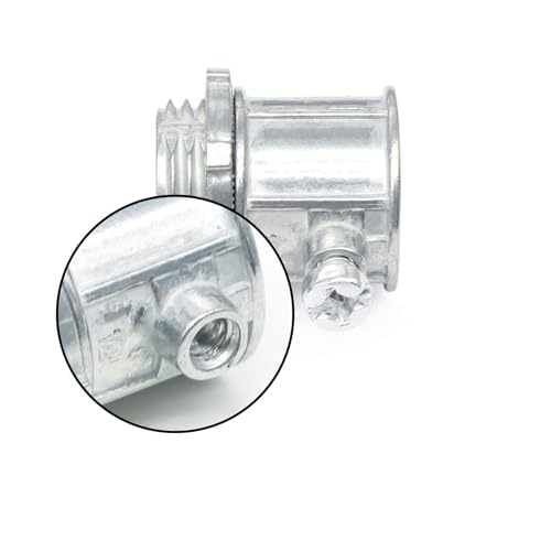 Qlvily 25 Packs EMT Set Screw Connectors, 1/2-Inch EMT Zinc Die Cast Electrical Conduit Fitting - Image 5