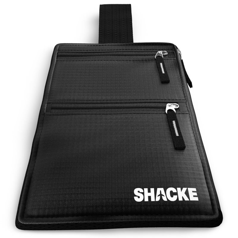 Shacke حزام محفظة السفر المخفية من شاك (أسود مع حزام أسود) - Image 1