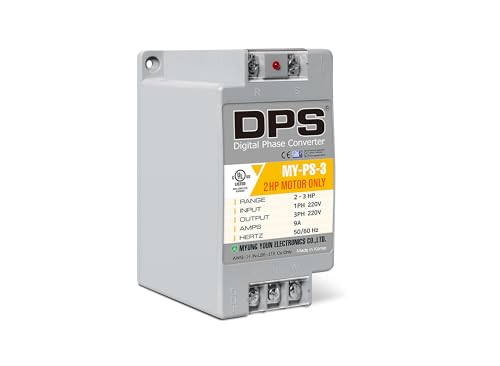 DPS Used for 2HP(1.5kW) 6A Motor, Single to 3 Phase Converter, My-PS-3, 1 DPS Must Be Used for 1 Motor Only, Input/Output 200-240V, UL Listed - Image 1
