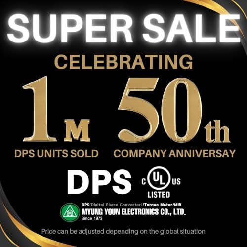 DPS Used for 2HP(1.5kW) 6A Motor, Single to 3 Phase Converter, My-PS-3, 1 DPS Must Be Used for 1 Motor Only, Input/Output 200-240V, UL Listed - Image 2