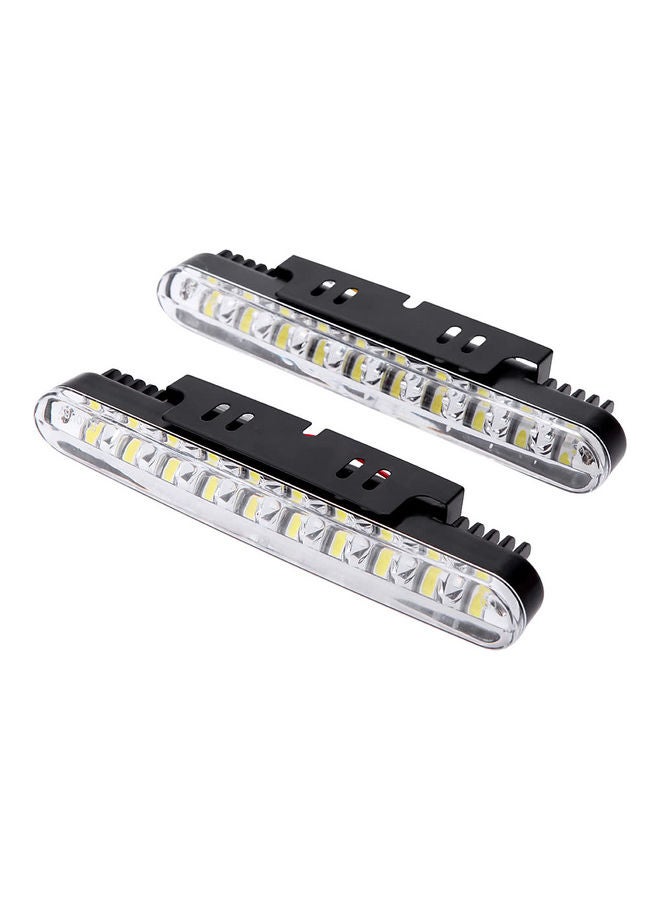 Loquat 2-Piece 30 LED Car Daytime Running Light DRL Daylight Lamp with Turn Signal Indicators - Image 2