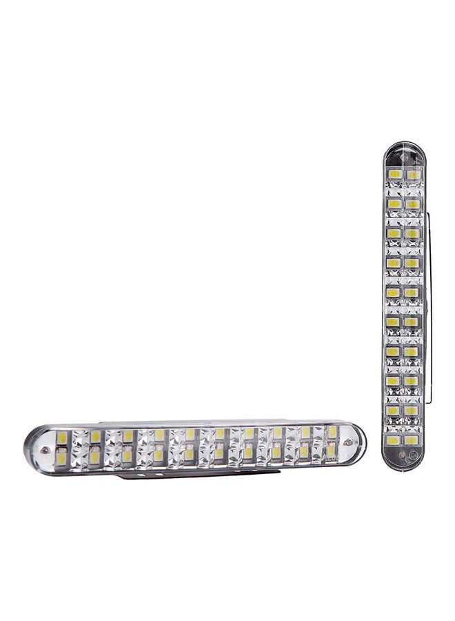 Loquat 2-Piece 30 LED Car Daytime Running Light DRL Daylight Lamp with Turn Signal Indicators - Image 4