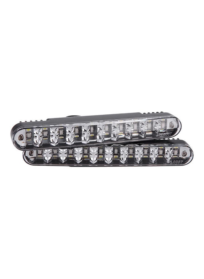 Loquat 2-Piece 30 LED Car Daytime Running Light DRL Daylight Lamp with Turn Signal Indicators - Image 5