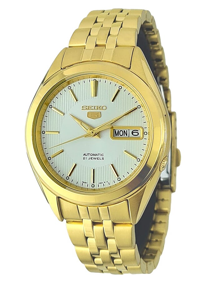 Seiko Men's Analog Round Shape Stainless Steel Automatic Wrist Watch SNKL26K1 - 37 mm - Image 1