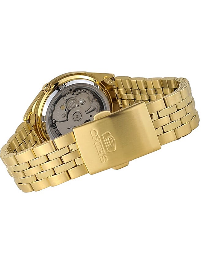 Seiko Men's Analog Round Shape Stainless Steel Automatic Wrist Watch SNKL26K1 - 37 mm - Image 3